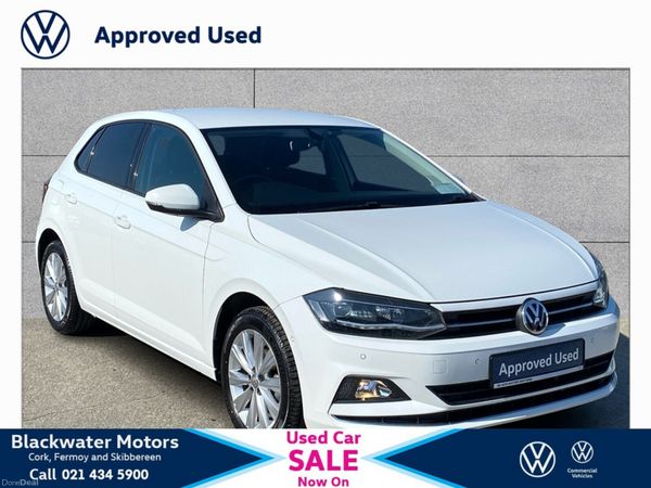 Volkswagen Polo Hatchback, Petrol, 2019, White