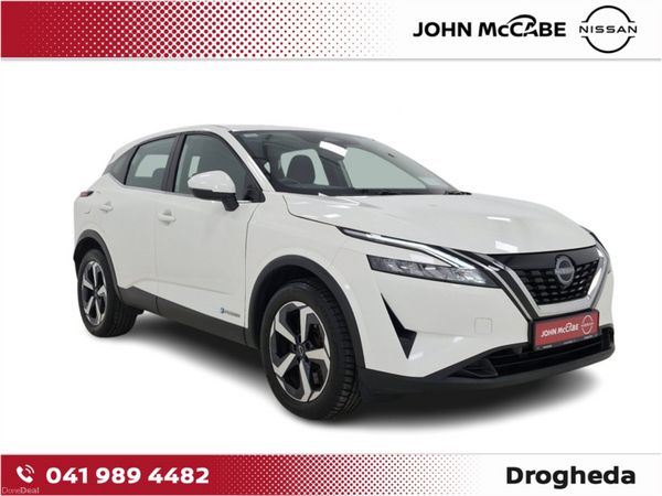 Nissan Qashqai MPV, Petrol Hybrid, 2023, White