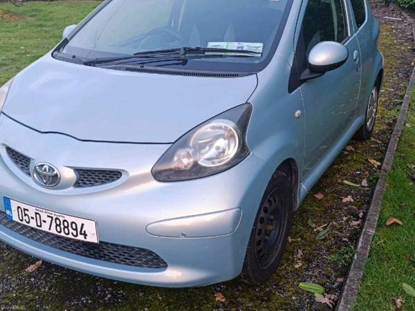 Toyota Aygo Hatchback, Petrol, 2005, Blue