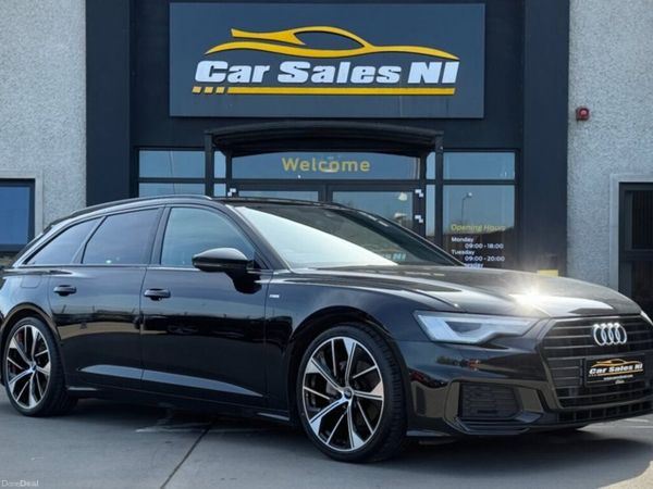 Audi A6 Estate, Diesel Hybrid, 2022, Black