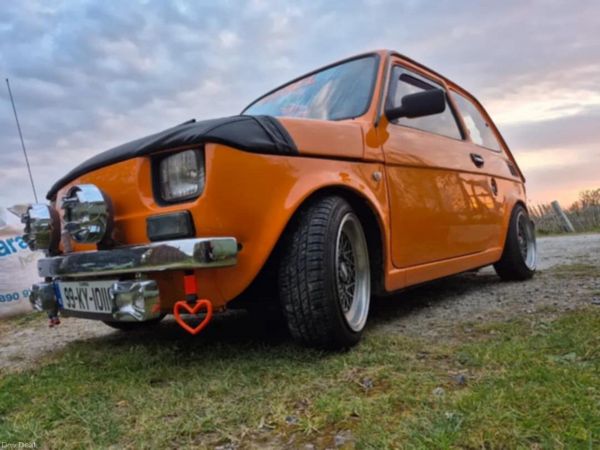 Fiat 126 Saloon, Petrol, 1999, Orange