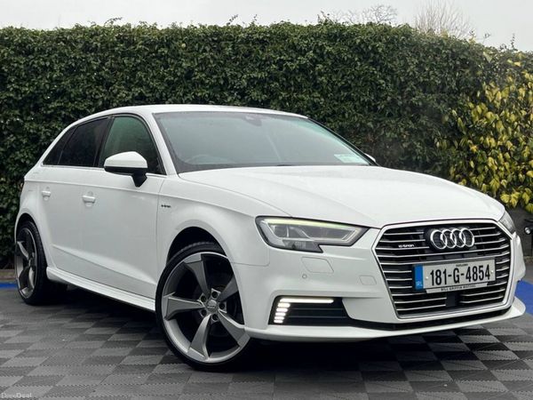 Audi A3 Hatchback, Petrol Plug-in Hybrid, 2018, White