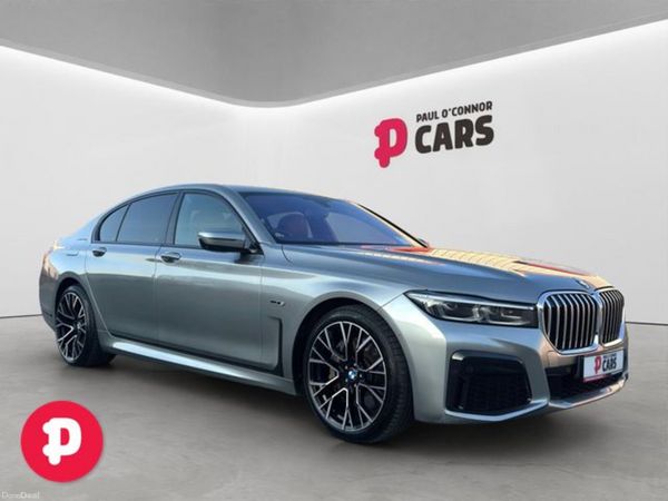 BMW 7-Series Saloon, Petrol Plug-in Hybrid, 2022, Grey