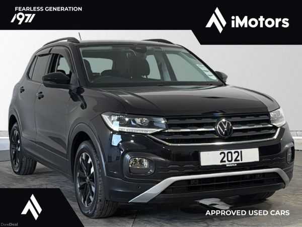 Volkswagen T-Cross SUV, Petrol, 2021, Black