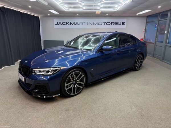 BMW 5-Series Saloon, Diesel, 2022, Blue