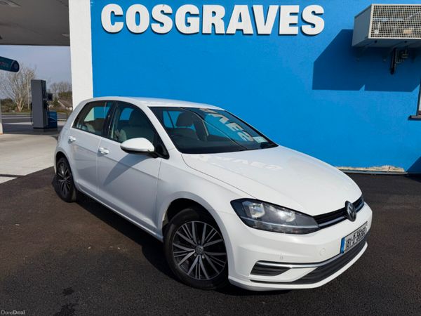 Volkswagen Golf Hatchback, Diesel, 2018, White