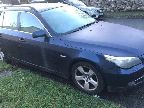 BMW 5-Series Estate, Diesel, 2008, Blue
