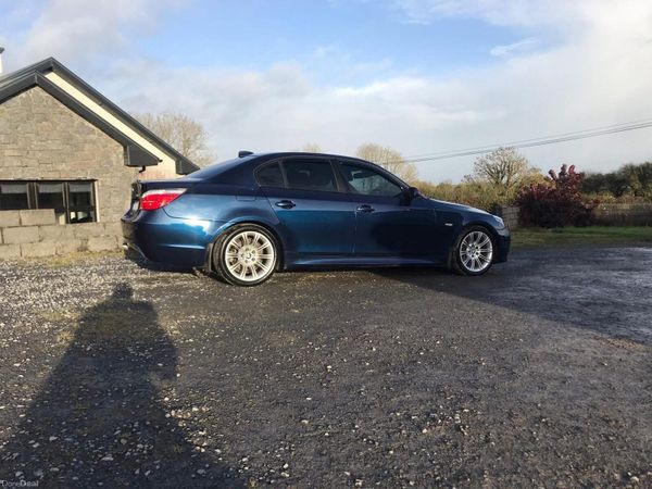 BMW 5-Series Saloon, Diesel, 2008, Blue