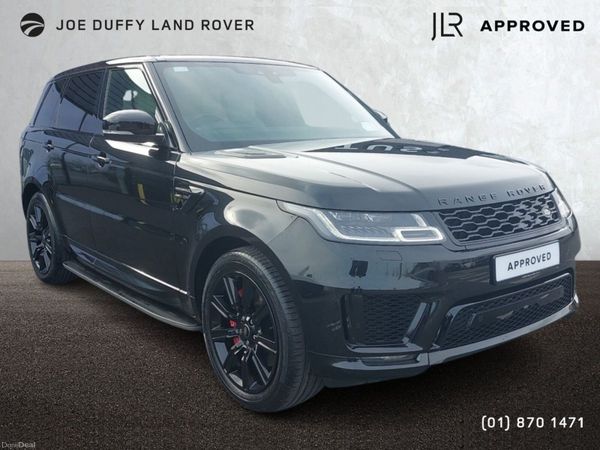 Land Rover Range Rover Sport SUV, Petrol Plug-in Hybrid, 2022, Black