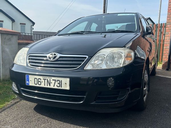 Toyota Corolla Saloon, Petrol, 2006, Black