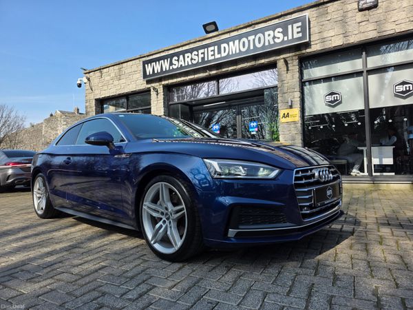 Audi A5 Coupe, Diesel, 2017, Blue