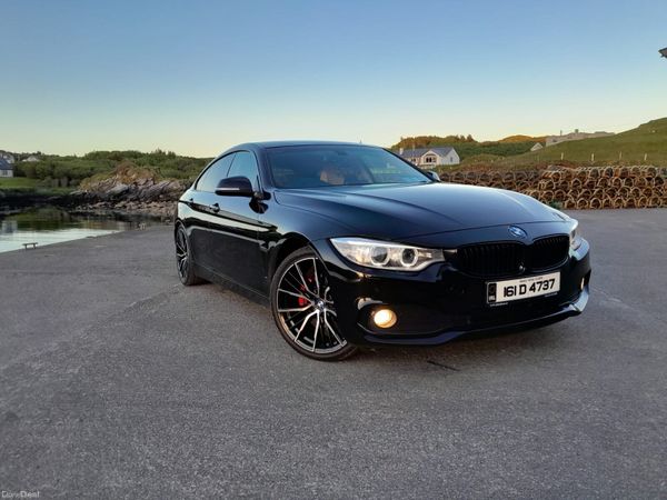 BMW 4-Series Saloon, Diesel, 2016, Black