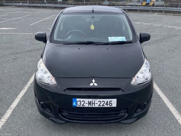 Mitsubishi Mirage Hatchback, Petrol, 2013, Black
