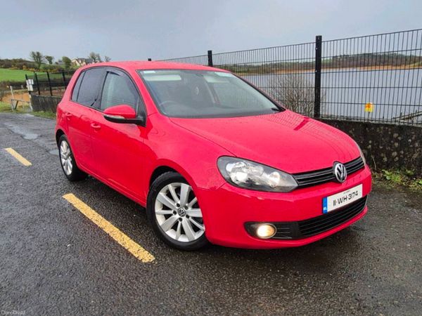Volkswagen Golf Hatchback, Diesel, 2011, Red