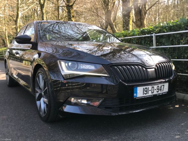 Skoda Superb Saloon, Diesel, 2019, Black