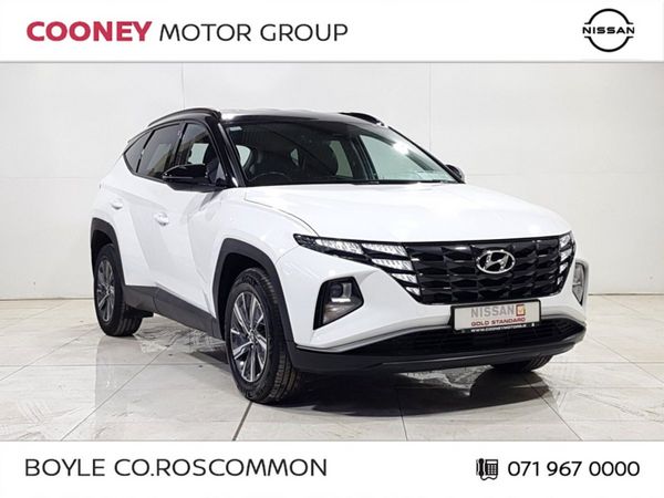 Hyundai Tucson SUV, Petrol Hybrid, 2021, White