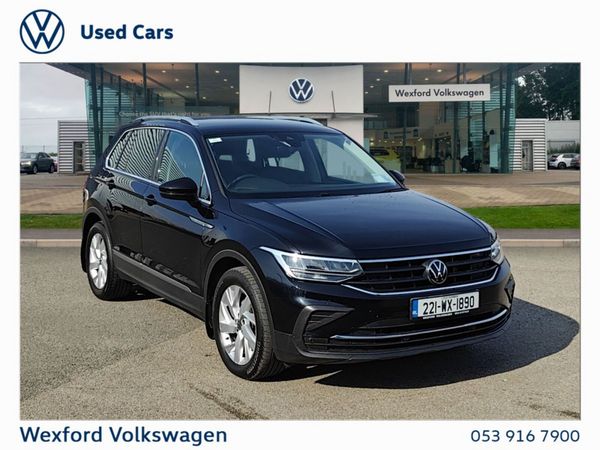 Volkswagen Tiguan SUV, Diesel, 2022, Black