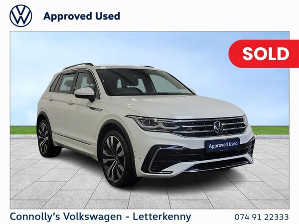 Volkswagen Tiguan SUV, Diesel, 2021, White