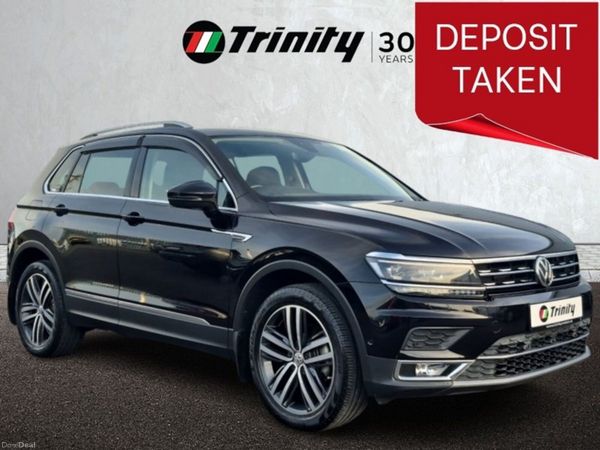Volkswagen Tiguan SUV, Diesel, 2018, Black