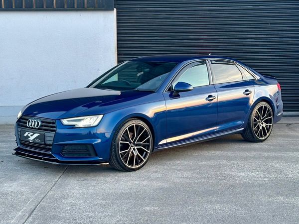Audi A4 Saloon, Diesel, 2018, Blue