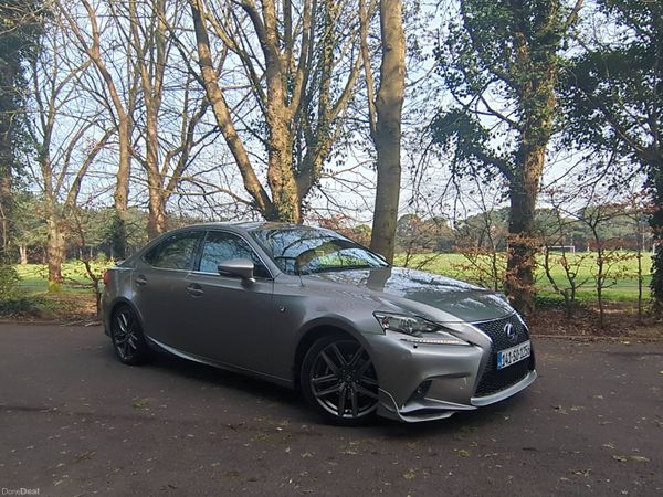 Lexus IS Saloon, Petrol Hybrid, 2014, Silver