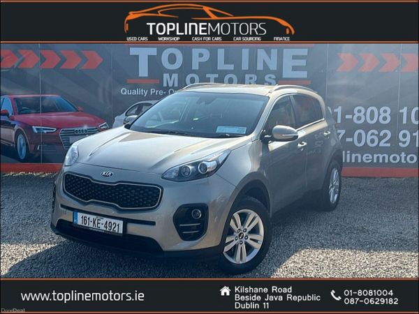 Kia Sportage SUV, Diesel, 2016, Silver