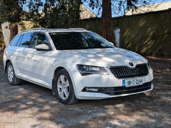 Skoda Superb Estate, Diesel, 2018, White