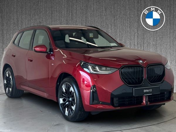 BMW X3 SUV, Diesel, 2026, Red