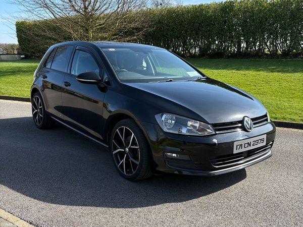 Volkswagen Golf Hatchback, Diesel, 2017, Black