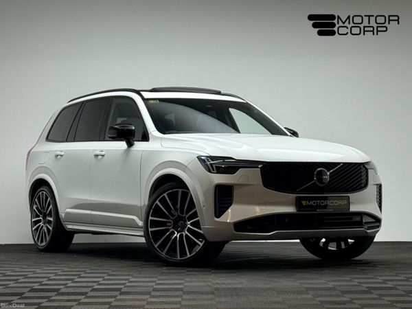 Volvo XC90 SUV, Petrol Plug-in Hybrid, 2025, White
