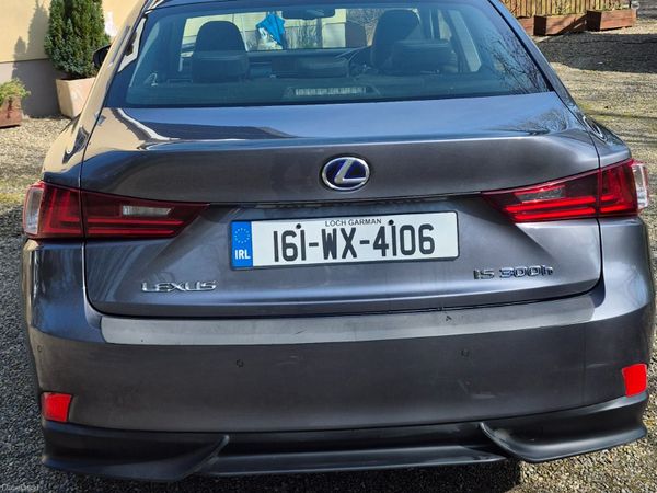 Lexus IS Saloon, Petrol Hybrid, 2016, Grey