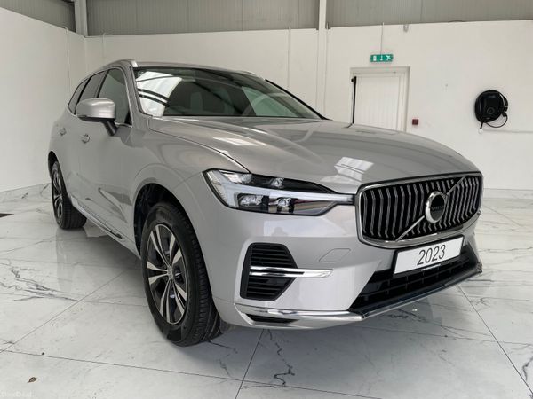 Volvo XC60 SUV, Petrol Hybrid, 2023, Silver