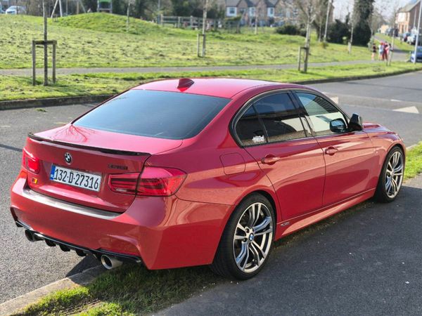 BMW 3-Series Saloon, Petrol, 2013, Red