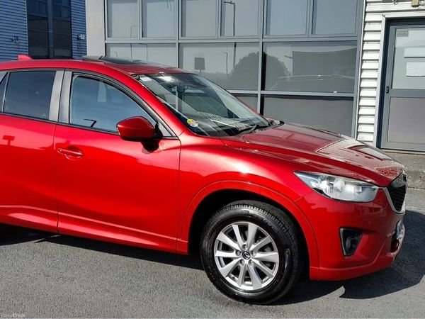 Mazda CX-5 SUV, Diesel, 2014, Red