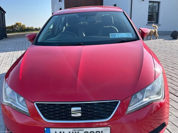SEAT Leon Hatchback, Petrol, 2014, Red