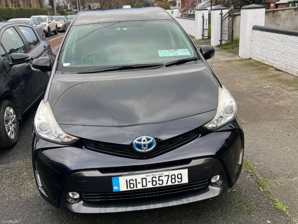 Toyota Prius MPV, Petrol Hybrid, 2016, Black