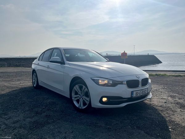 BMW 3-Series Saloon, Diesel, 2016, White