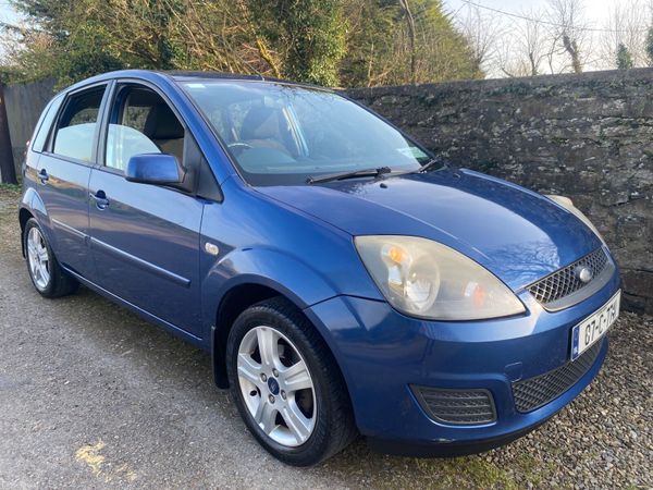 Ford Fiesta Hatchback, Petrol, 2007, Blue