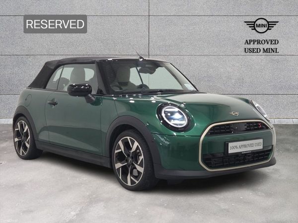 Mini Cooper Convertible, Petrol, 2026, Green