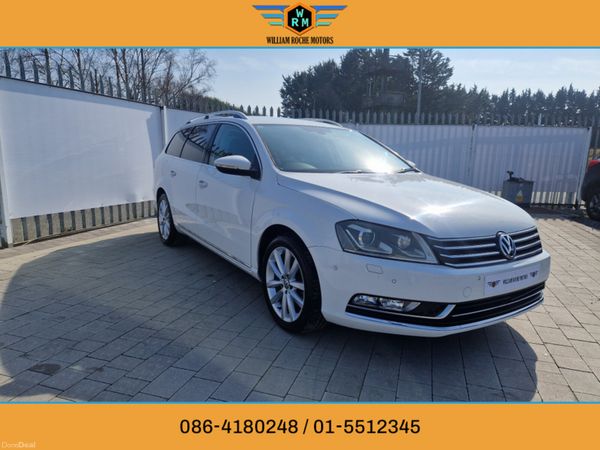 Volkswagen Passat Estate, Petrol, 2013, White