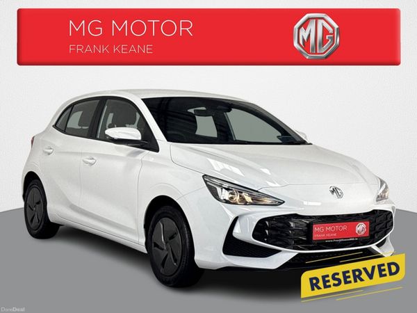 MG MG3 Hatchback, Petrol Hybrid, 2025, White