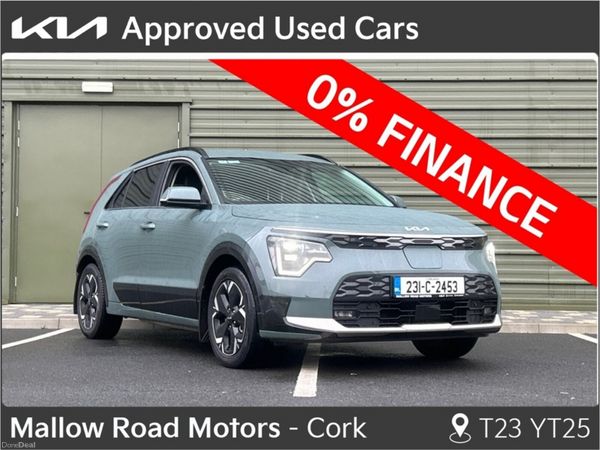 Kia Niro SUV, Electric, 2023, Green