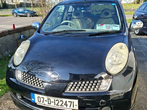 Nissan Micra Hatchback, Petrol, 2007, Black