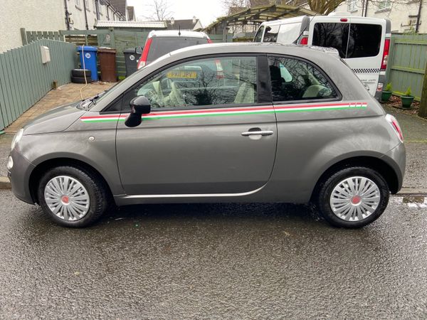 Fiat 500 Hatchback, Petrol, 2010, Grey