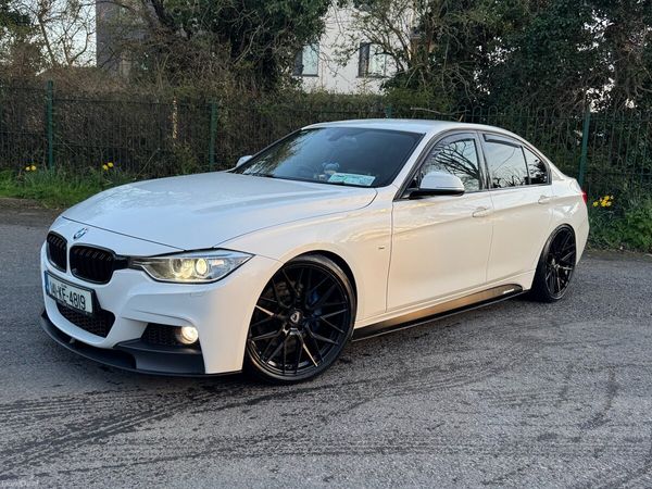 BMW 3-Series Saloon, Diesel, 2014, White