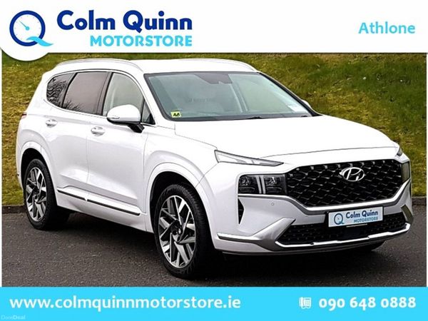 Hyundai Santa Fe SUV, Diesel, 2023, White