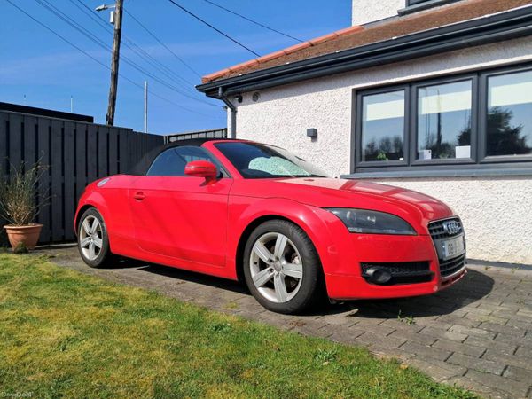 Audi TT Convertible, Petrol, 2008, Red