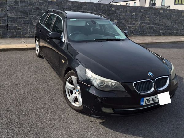 BMW 5-Series Estate, Diesel, 2008, Black