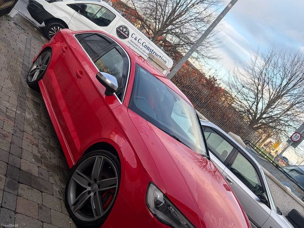 Audi S3 Saloon, Petrol, 2014, Red