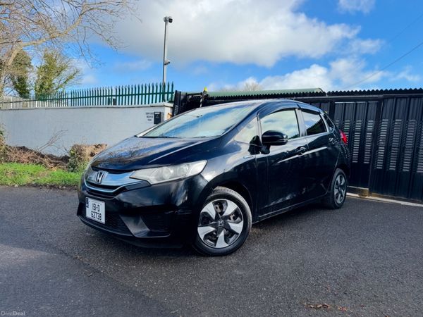 Honda Fit Hatchback, Petrol Hybrid, 2015, Black